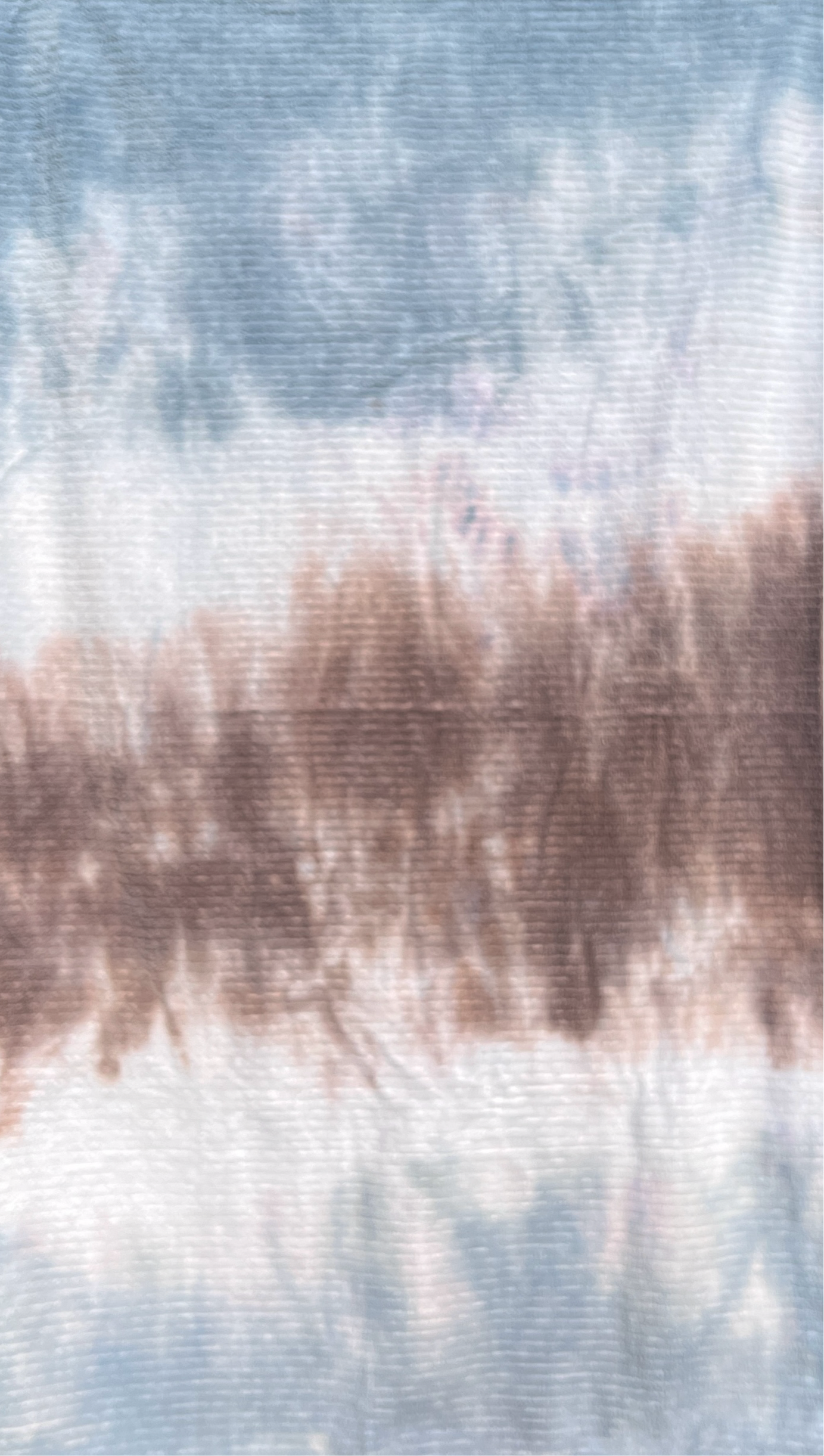 Hand-Dyed Cotton Terry Beach Towel