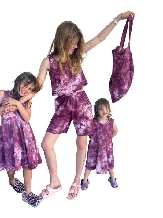 The Family Tote - Grape