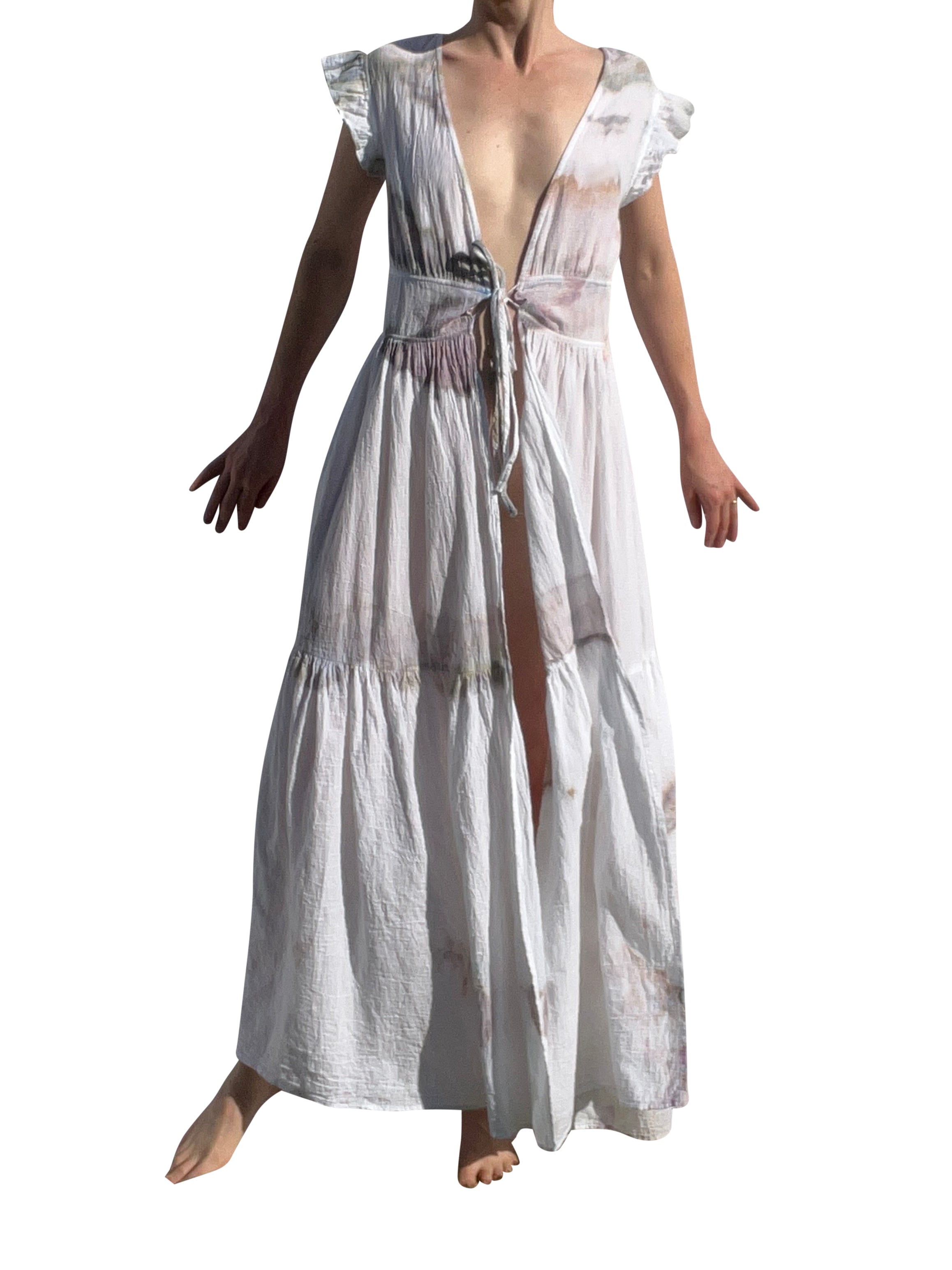 PRAIRIE Tie-Front Maxi